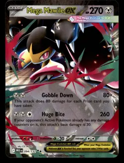 Mega Mawile ex 094/132 Double Rare Mega Evolution Pokemon Near Mint - Image 1