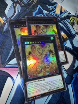 Yugioh x3 Garunix Eternity, Hyang of the Fire Kings SR14-EN044 1st Ultra x3 NM - Image 1