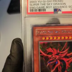 PSA 8 NM 2003 Slifer The Sky Dragon GBI-001 Secret Rare Promo YuGiOh English - Image 2