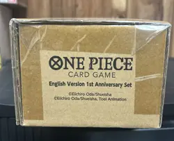 One Piece TCG 1st Anniversary Set - English Version SEALED, MINT CONDITION - Image 1