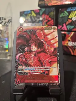 One Piece TCG Monkey D Luffy SR Alt Art Awakening of New Era English ST01-012 - Image 1