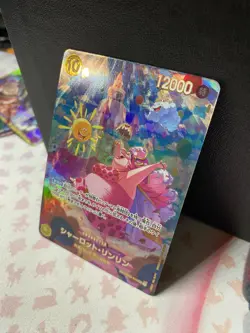 ONE PIECE TCG Charlotte Linlin OP03-114 Alt Art SR Wings of Captain Japanese NM - Image 2