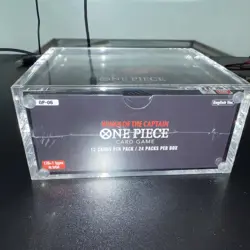 ONE PIECE ENGLISH TCG: WINGS OF THE CAPTAIN (OP06) Booster Box w/ acrylic case - Image 2