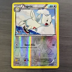 Pokemon TCG Togetic Card Undaunted Series 103/135 - Image 1