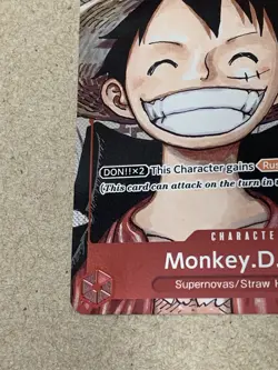 One Piece TCG 25th Premium Collection Alt Art Monkey.D.Luffy P-001 Promo Card LP - Image 5