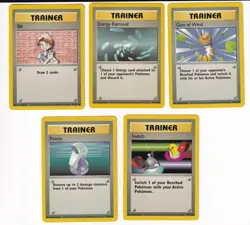 Pokemon Base Set COMPLETE SET Common Vintage WOTC 32 Card Lot MP-NM - Image 5