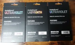 GradedGuard PSA Labyrinth & UltraViolet 3 Sealed Graded Guard Card Protector New - Image 2