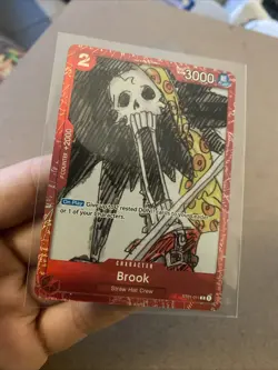 Brook ST01-011 Manga Premium Collection FILM RED Edition One Piece Card English - Image 2
