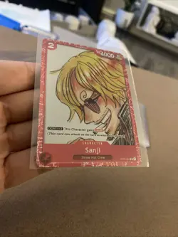 One Piece TCG - ST01-004 C Sanji - English - Card Collection Red - Image 1