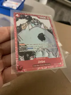 Jinbe OP01-014 ONE PIECE FILM RED Card English Official Promo Card - Image 1