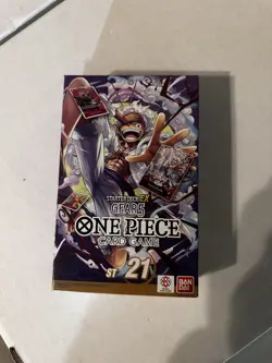 One Piece Card Game ST-21 Starter Deck ENGLISH Factory Sealed New EX Gear 5 - Image 1