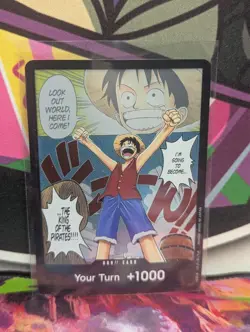 Don!! Card - OP01 Romance Dawn - I’m Going To Become King Of The Pirates! - NM/M - Image 1
