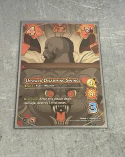 Critical Role: Grog Strong Jaw Full Art Promo Card - Upward Disarming Swing - Image 1