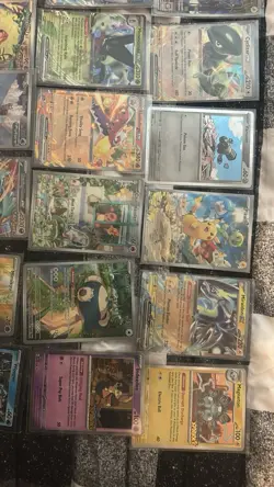 Pokemon lot of 42 Scarlet and Violet black star Promo Cards NM or better Corners - Image 2