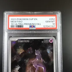 PSA 10 Mewtwo SVP 052 Pokemon Promo 151 Ultra Premium Collection Graded Card - Image 2