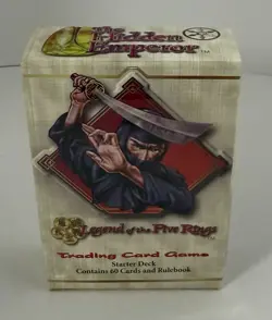 "The Hidden Emperor" starter deck for the Legend of the Five Rings Trading Cards - Image 1