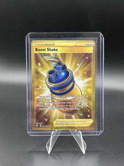 Pokemon TCG Boost Shake Evolving Skies Holo Card 229/203 Secret Rare NM - Image 1