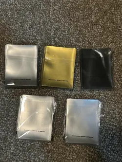 Pokemon TCG Card Sleeves Lot (5 Packs) 151 Destined Rivals Chilling Crown Zenith - Image 2