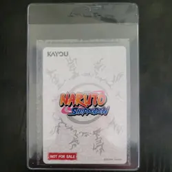 PSA Magazine Exclusive Promo Kayou Naruto Uzumaki Promo Card Dec - Sealed - Image 4