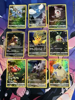 Pokemon Crown Zenith Galarian Gallery GG 9-Card Set Full Art FA Pokemon TCG - Image 1