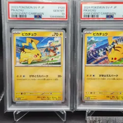PSA 10 Pikachu 291 197 120 /SV-P Promotional Cards Japanese Sequential set of 3 - Image 2