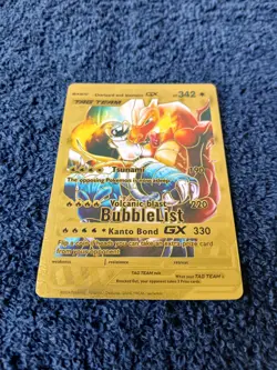 TCG Tag Team GX,VMax Gold Foil Display Cards Mint Condition - Image 2