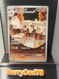 Garganacl 147/132 Me01: Mega Evolution Illustration Rare Card Pokemon TCG NM - Image 1
