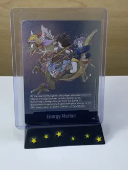 Energy Marker E-72 Silver Manga Booster 02 Dragon Ball Card English - Image 1