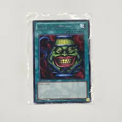 Pot of Greed - BP01-EN034 - RARE - 1st Edition Yugioh TCG Card - Image 1