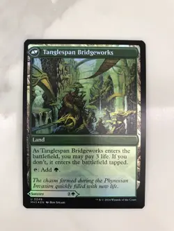 Bridgeworks Battle / Tanglespan Foil MTG Magic Gathering Card NM Mint Modern MH3 - Image 2