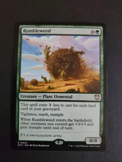 MTG Rumbleweed NM-Mint Commander: Outlaws of Thunder Junction - Image 1
