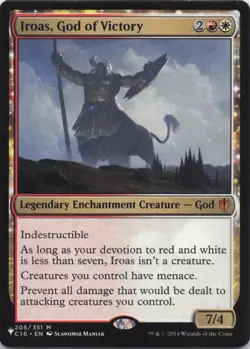 Iroas, God of Victory The List Regular Mythic #205 NM MTG - Image 1