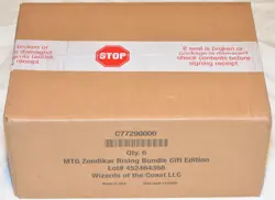 6x Zendikar Rising Gift Edition Bundle Magic MTG English - Factory Sealed Case - Image 1