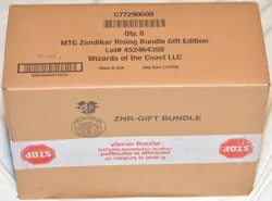 6x Zendikar Rising Gift Edition Bundle Magic MTG English - Factory Sealed Case - Image 5