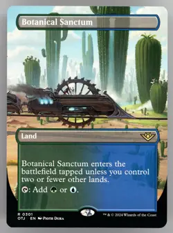 Botanical Sanctum (Borderless) Outlaws of Thunder Junction Regular - Image 1