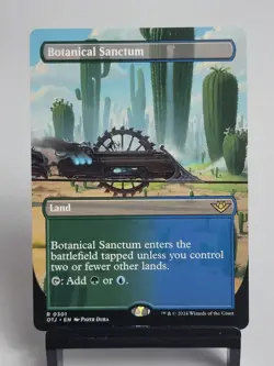 MTG - Outlaws of Thunder Junction - Botanical Sanctum - Borderless - Image 1