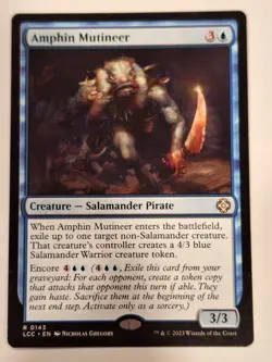 Amphin Mutineer - Commander: Lost Caverns of Ixalan -Magic the Gathering MTG - Image 1