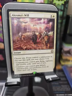Akroma's Will Commander: the Lost Caverns of Ixalan Regular - Image 1