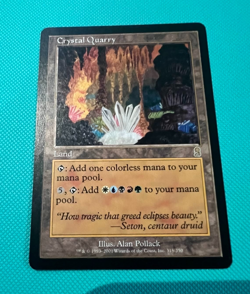 Crystal Quarry - Odyssey - MTG - Magic the Gathering - Image 1