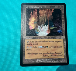 Crystal Quarry - Odyssey - MTG - Magic the Gathering - Image 2
