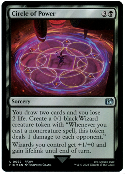 Circle of Power (Foil) - 0092 - Final Fantasy - MTG - NM/M - Image 1