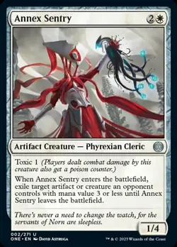 Annex Sentry - Phyrexia: All Will Be One #002/271 MTG Magic The Gathering - Image 1