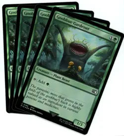 x4 Goobbue Gardener - Foil - 0188 - Final Fantasy - MTG - NM/M - Image 1