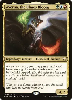 Averna, the Chaos Bloom [Commander Legends] Magic MTG - Image 1