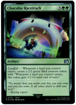 Chocobo Racetrack (Foil) - 0179 - Final Fantasy - MTG - NM/M - Image 1