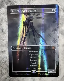 Sire of Seven Deaths (Borderless) Foundations Foil - Image 1
