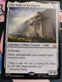 Walls of Ba Sing Se Magic The Gathering MTG Near Mint Never Played - Image 1