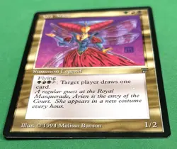 Magic: The Gathering Legends MTG CCG XIRA ARIEN Summon Legend English Benson NM - Image 2