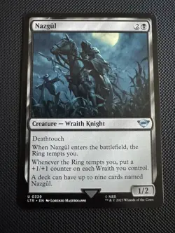 MTG Nazgul (0339) - Universes Beyond: The Lord of the Rings (LTR) Near Mint NM - Image 1