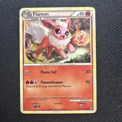 Pokemon TCG Flareon 44/95 Call Of Legends Uncommon NM/LP - Image 1